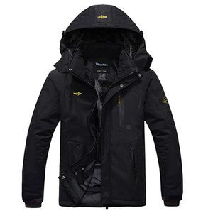 Wantdo Men's Mountain Waterproof Ski Jacket